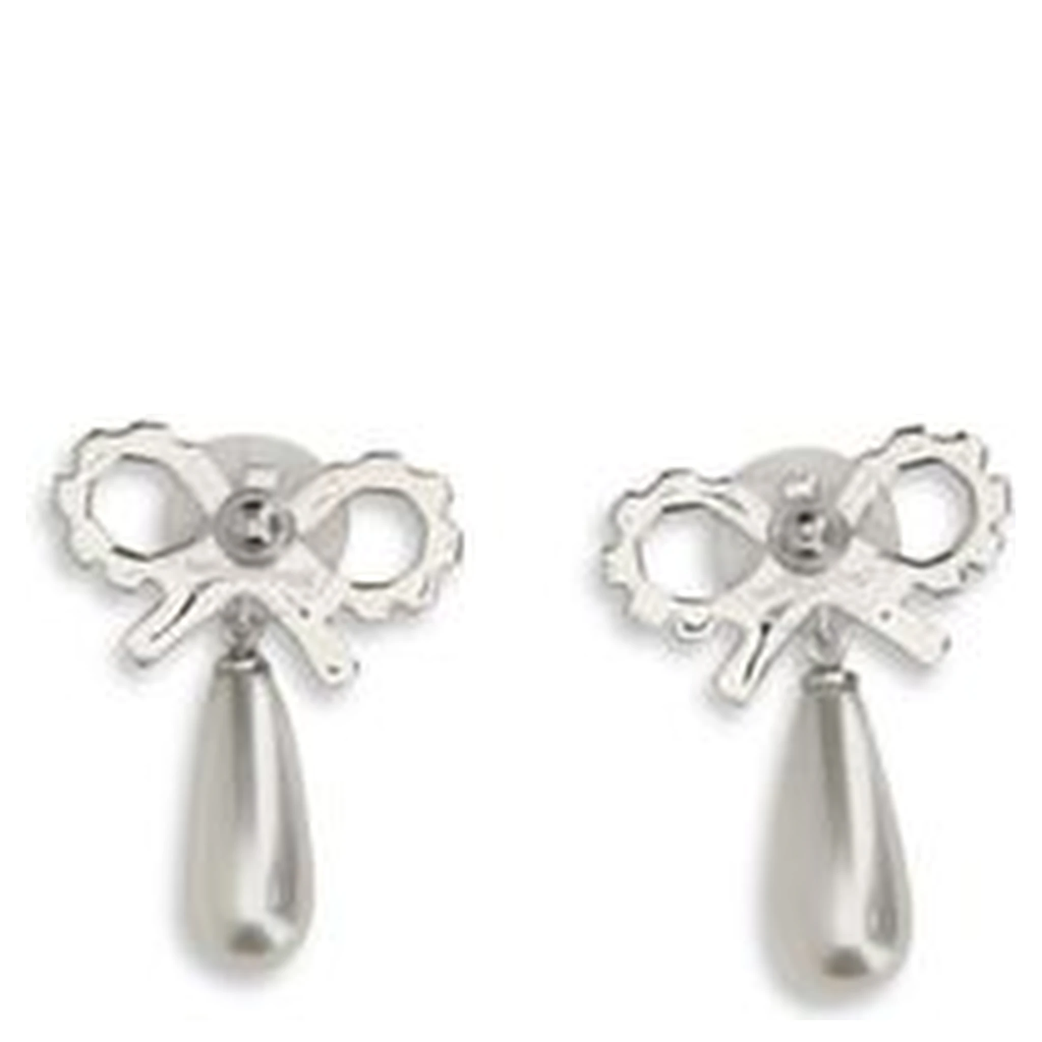 Silver Brass Earrings