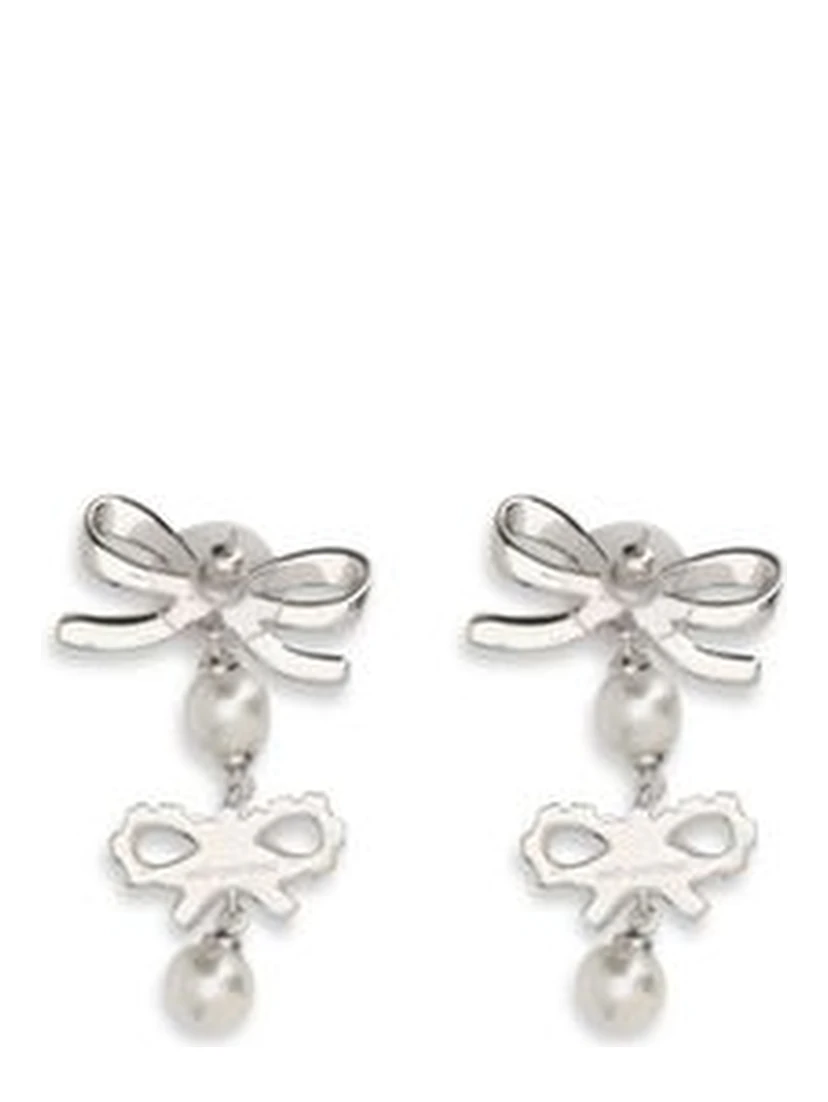 Silver Brass Earrings