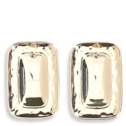 Gold Brass Earrings