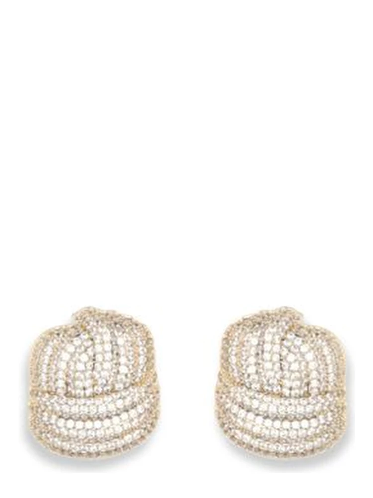 Gold Brass Earrings