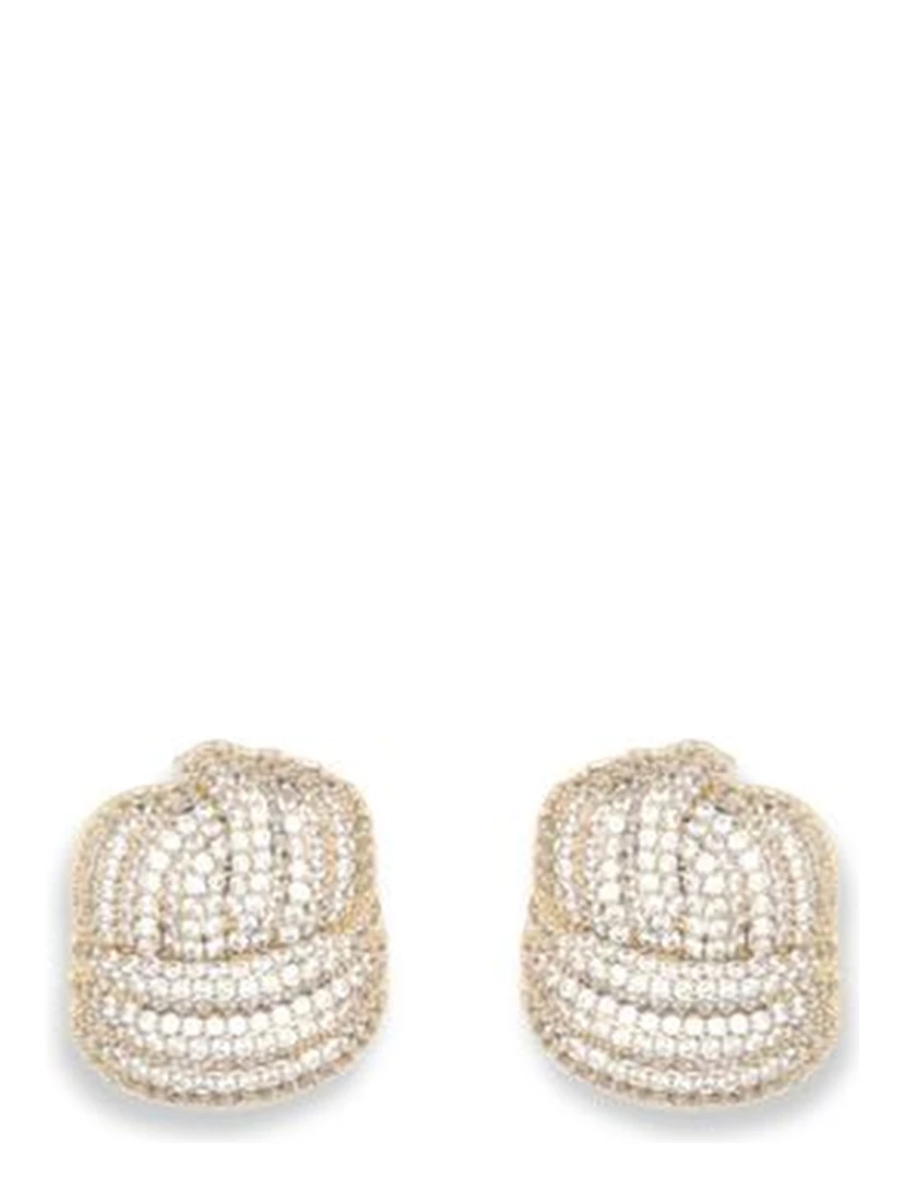 Gold Brass Earrings