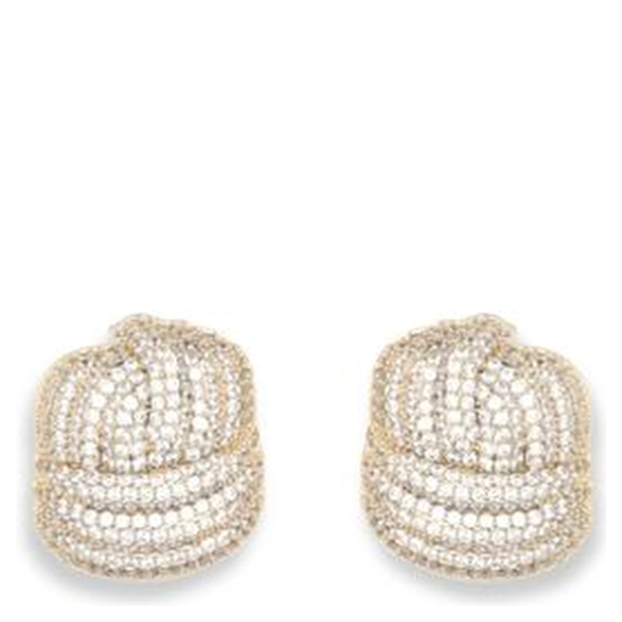 Gold Brass Earrings