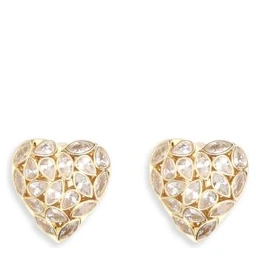 Gold Brass Earrings