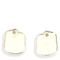 Gold Brass Earrings