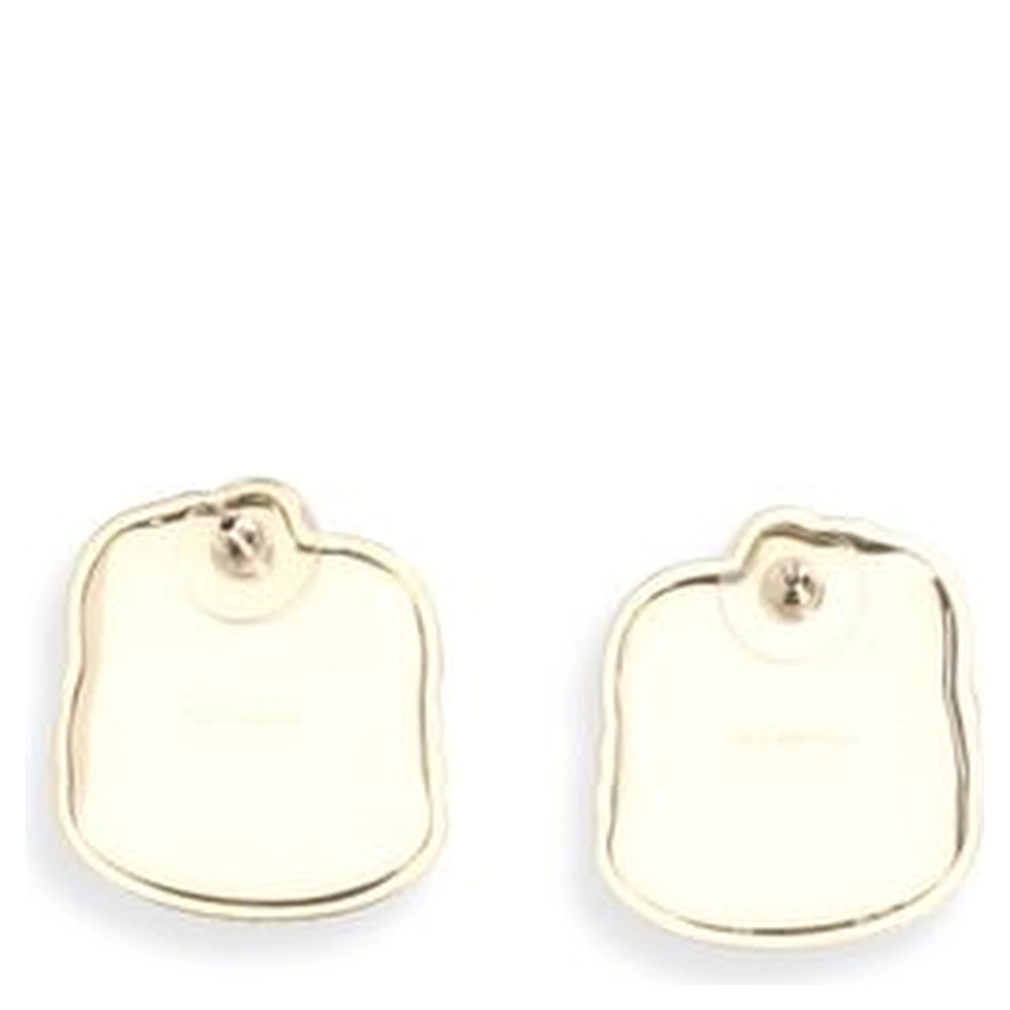 Gold Brass Earrings