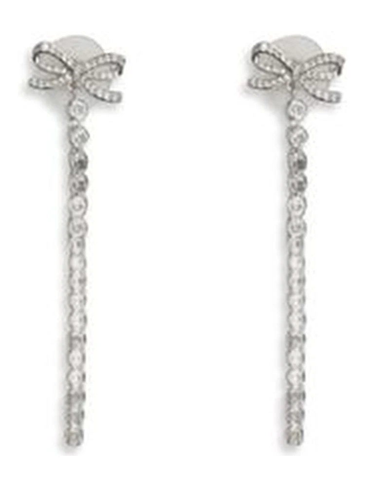 Silver Brass Earrings