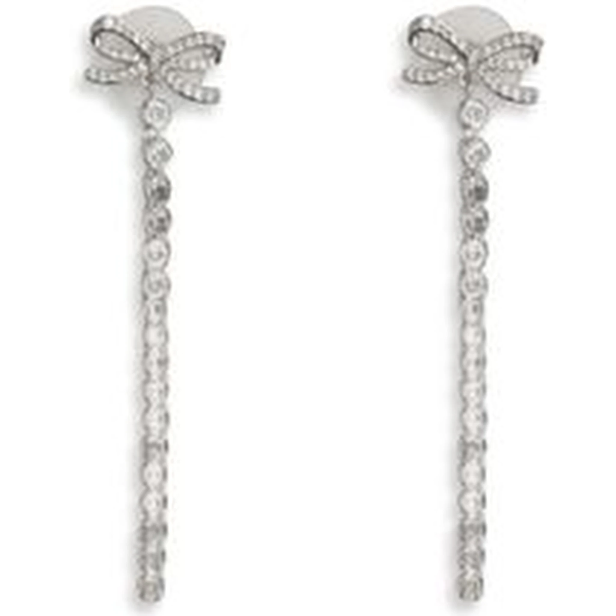Silver Brass Earrings