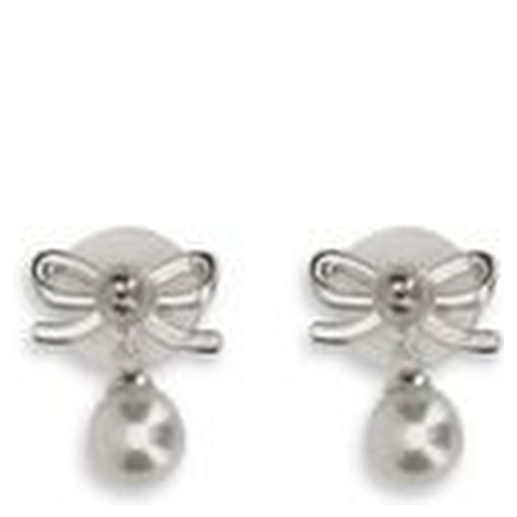 Silver Brass Earrings