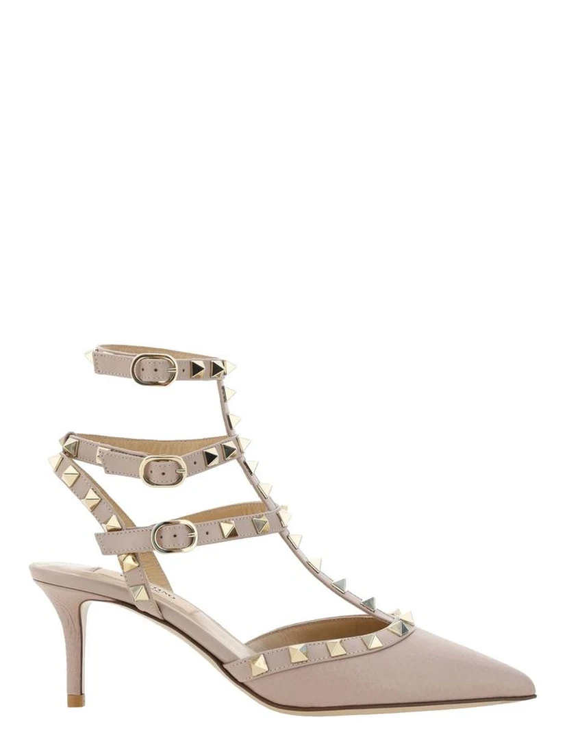 Multicolor Calfskin High Heel Pumps