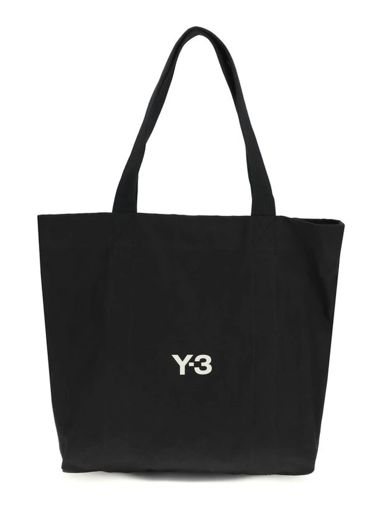 Black Cotton Shoulder Bag
