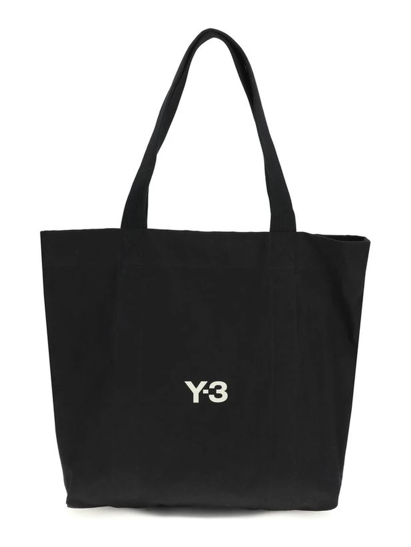 Black Cotton Shoulder Bag