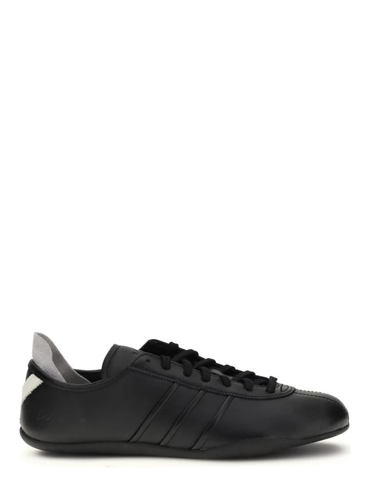 Black Rubber Athletic Sneakers