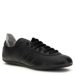 Black Rubber Athletic Sneakers