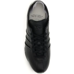 Black Rubber Athletic Sneakers