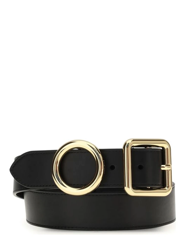 Black Calf Leather Bos Taurus Regular Belt