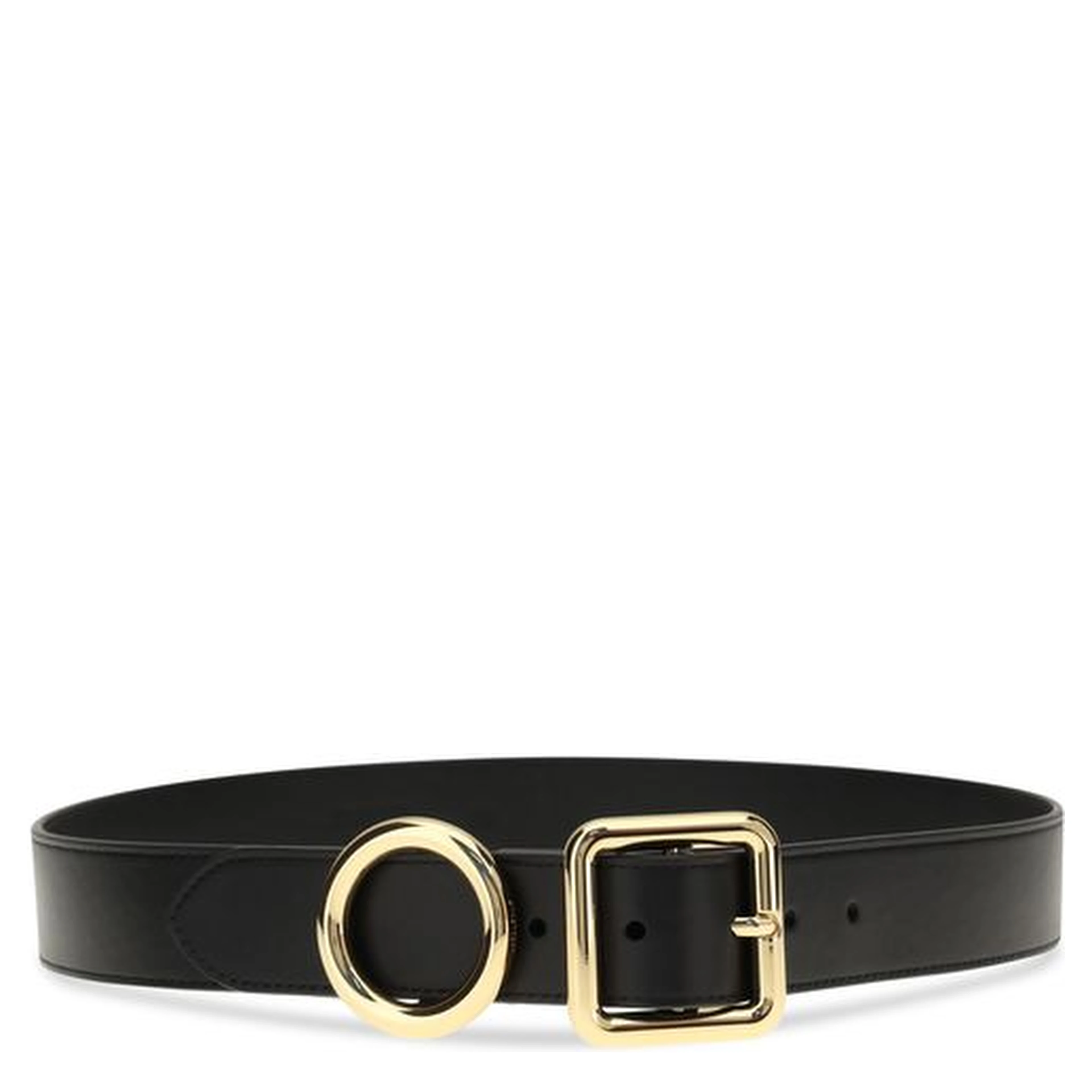 Black Calf Leather Bos Taurus Regular Belt