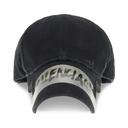 Black Cotton Cap (Baseball Hat)