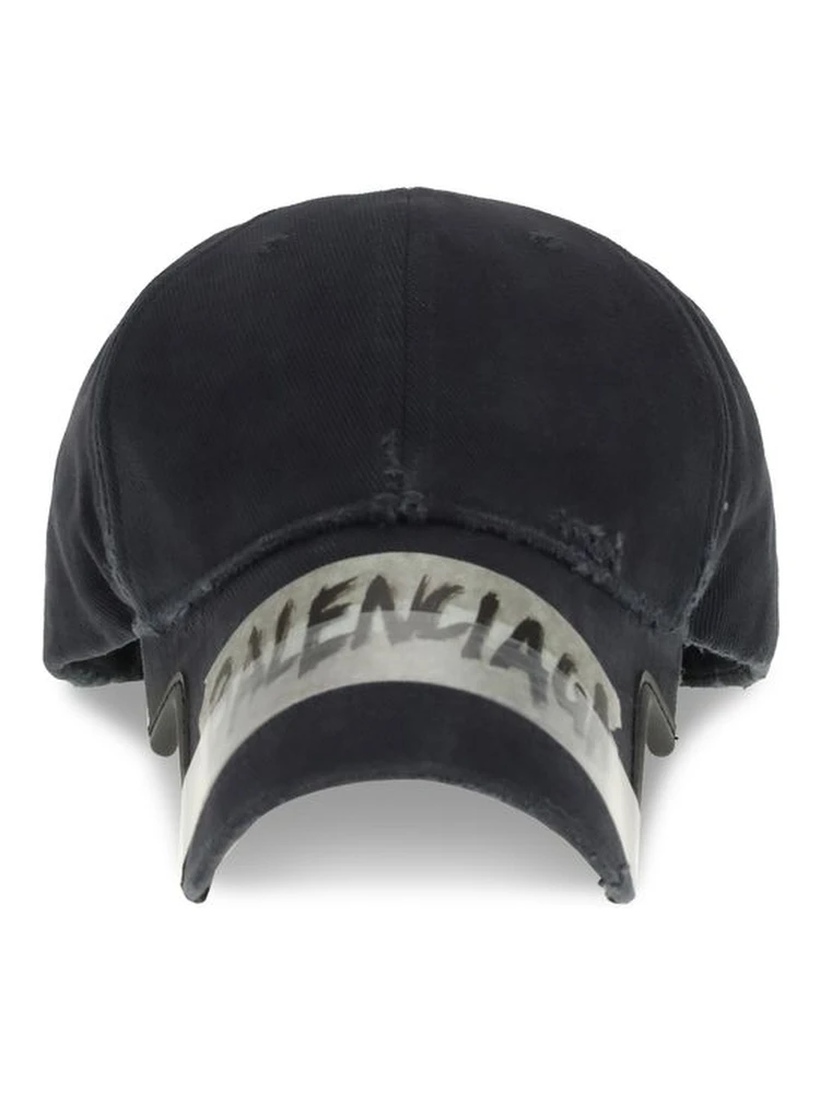 Black Cotton Cap (Baseball Hat)