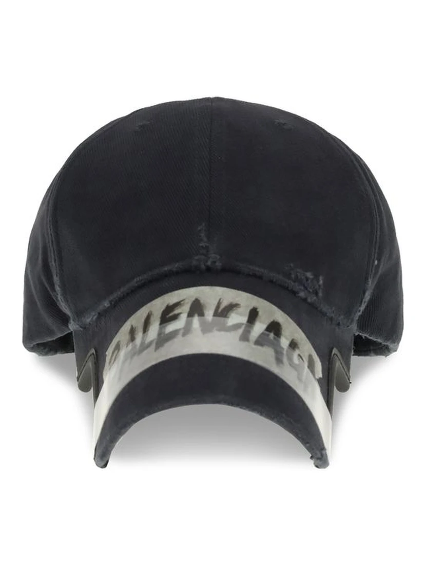 Black Cotton Cap (Baseball Hat)