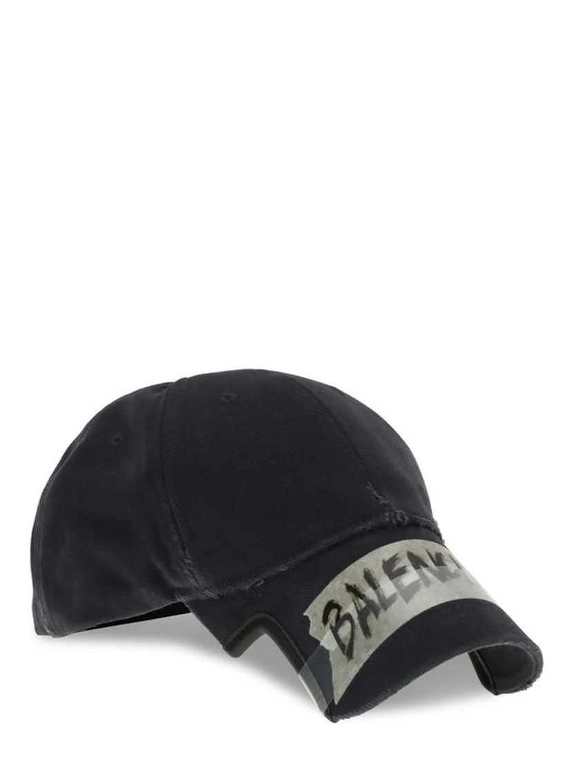 Black Cotton Cap (Baseball Hat)
