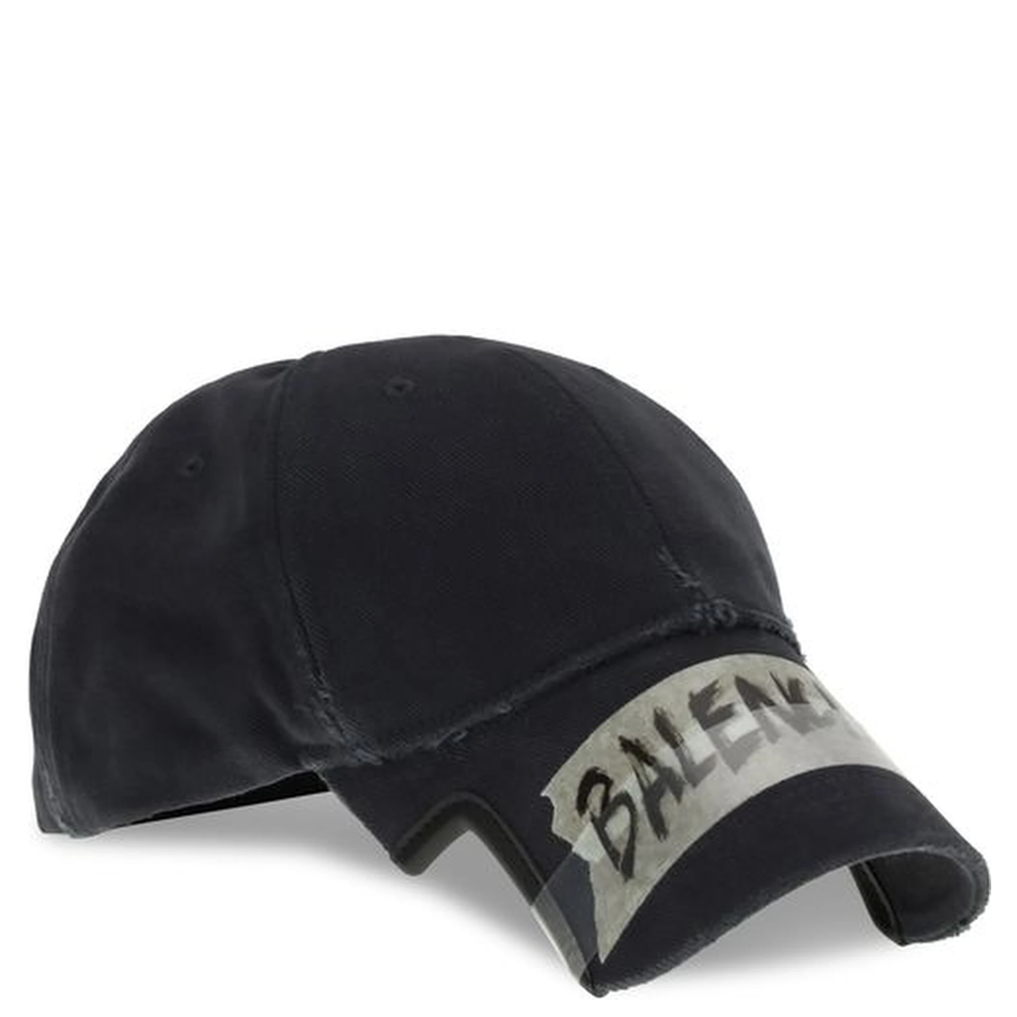 Black Cotton Cap (Baseball Hat)