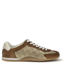 Brown Calf Leather Bos Taurus Sneakers