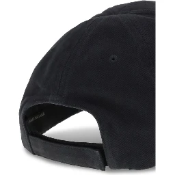 Black Cotton Cap (Baseball Hat)