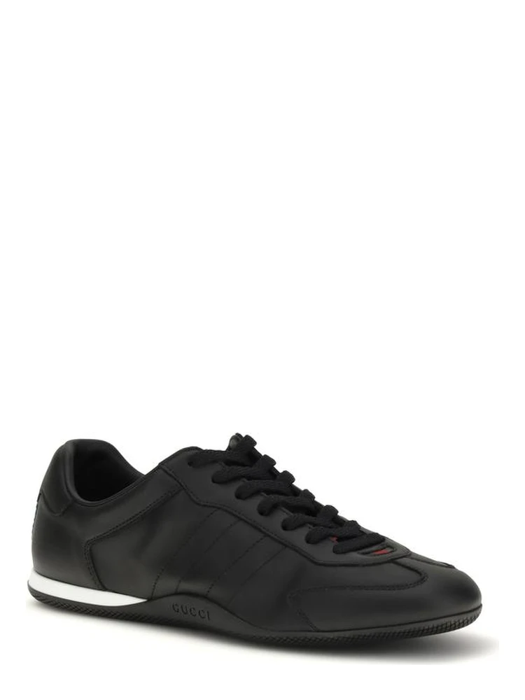 Black Calf Leather Bos Taurus Low Top Sneakers alternative