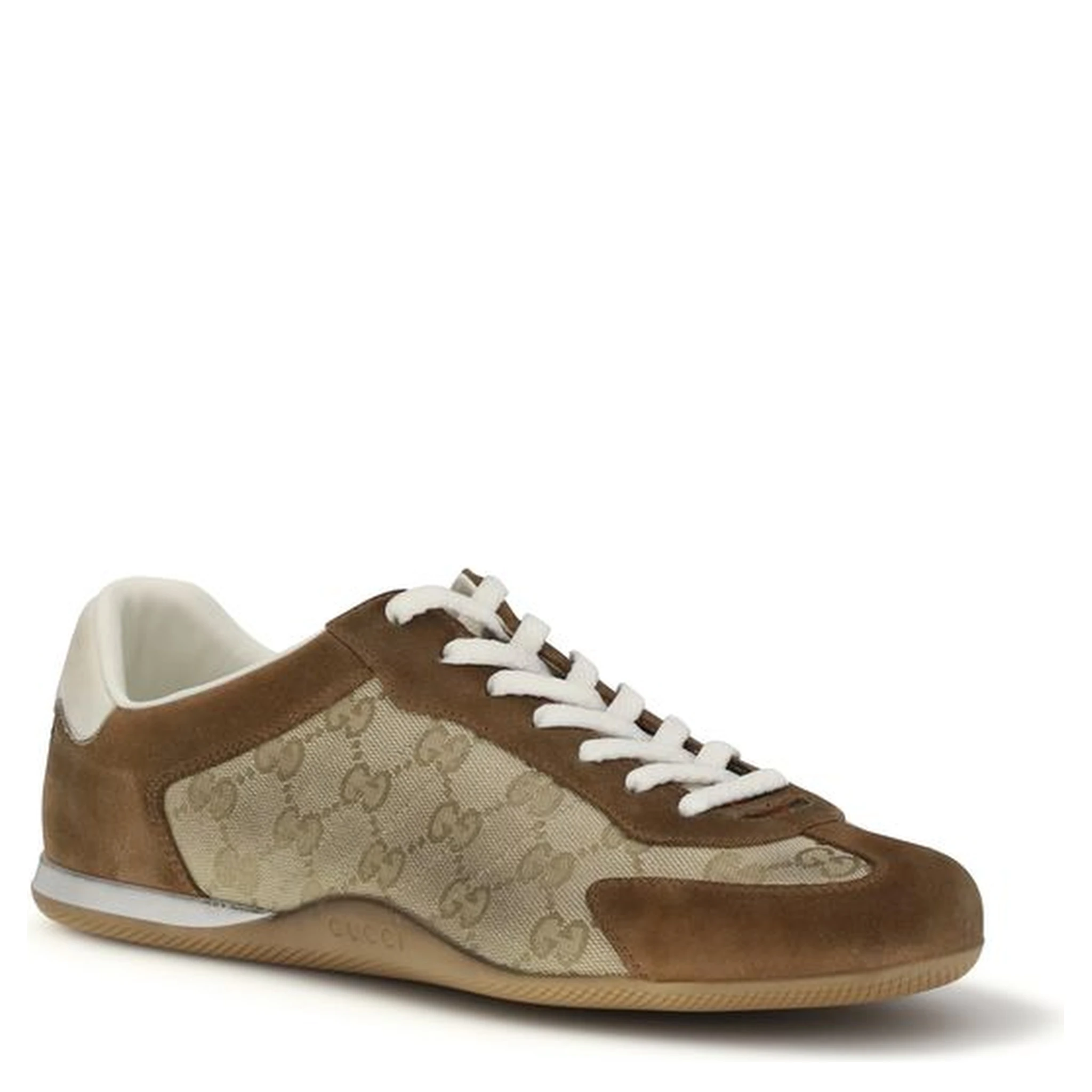 Brown Calf Leather Bos Taurus Sneakers