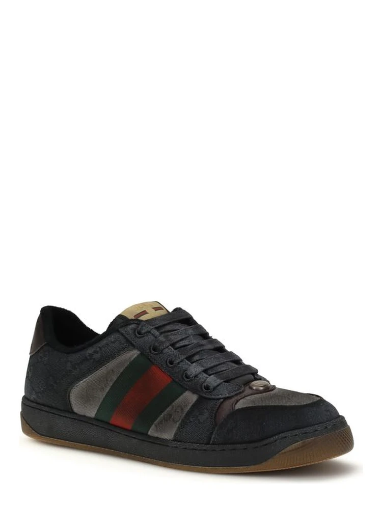 Black Calf Leather Bos Taurus Low Top Sneakers alternative