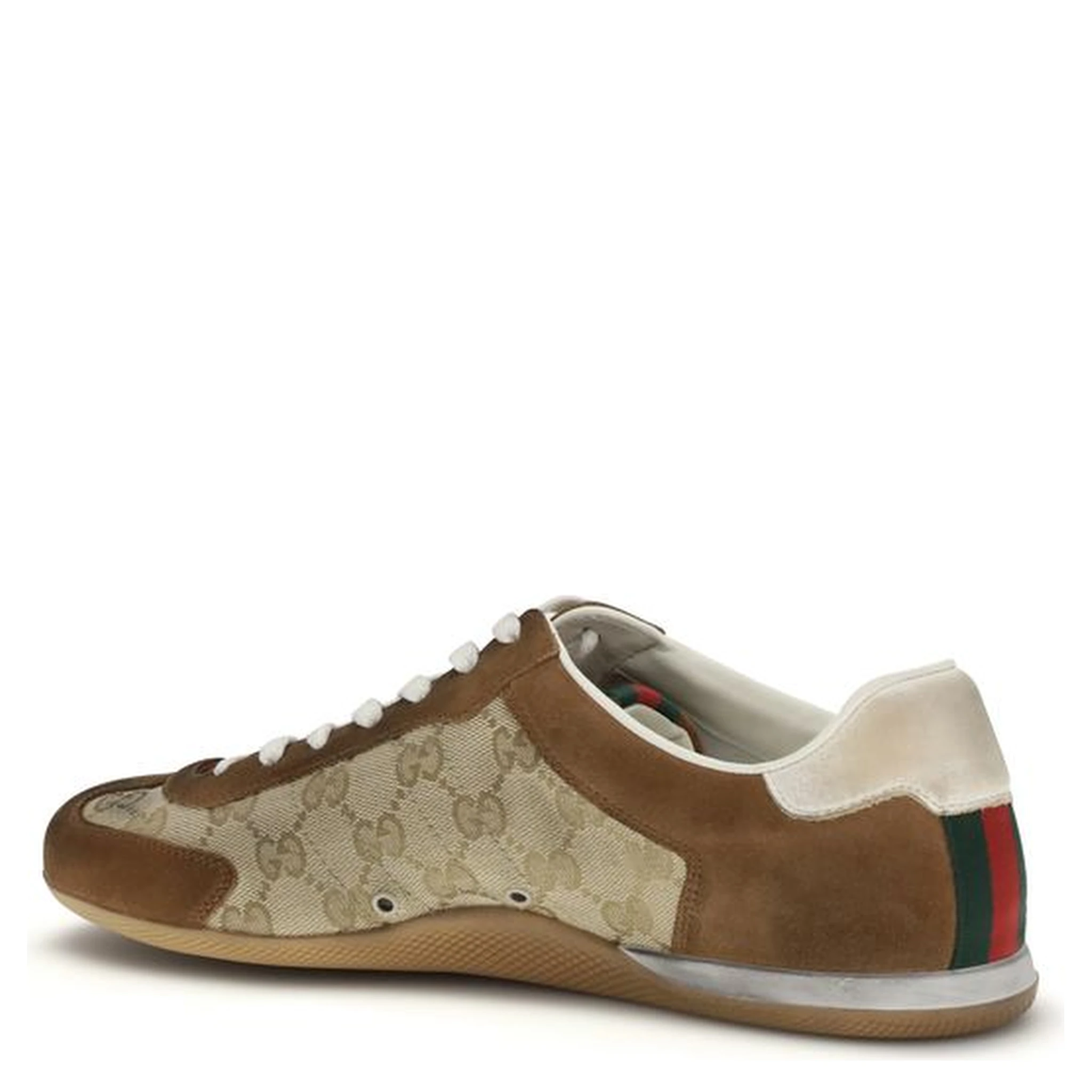Brown Calf Leather Bos Taurus Sneakers