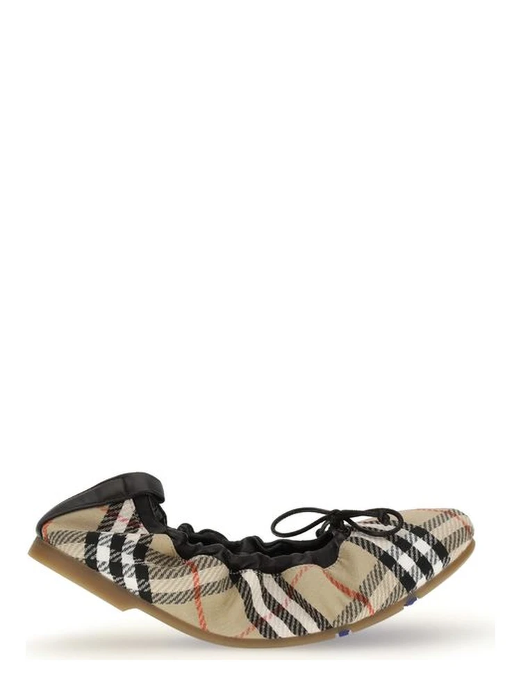 Multicolor Polyester Ballet Flats