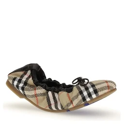 Multicolor Polyester Ballet Flats