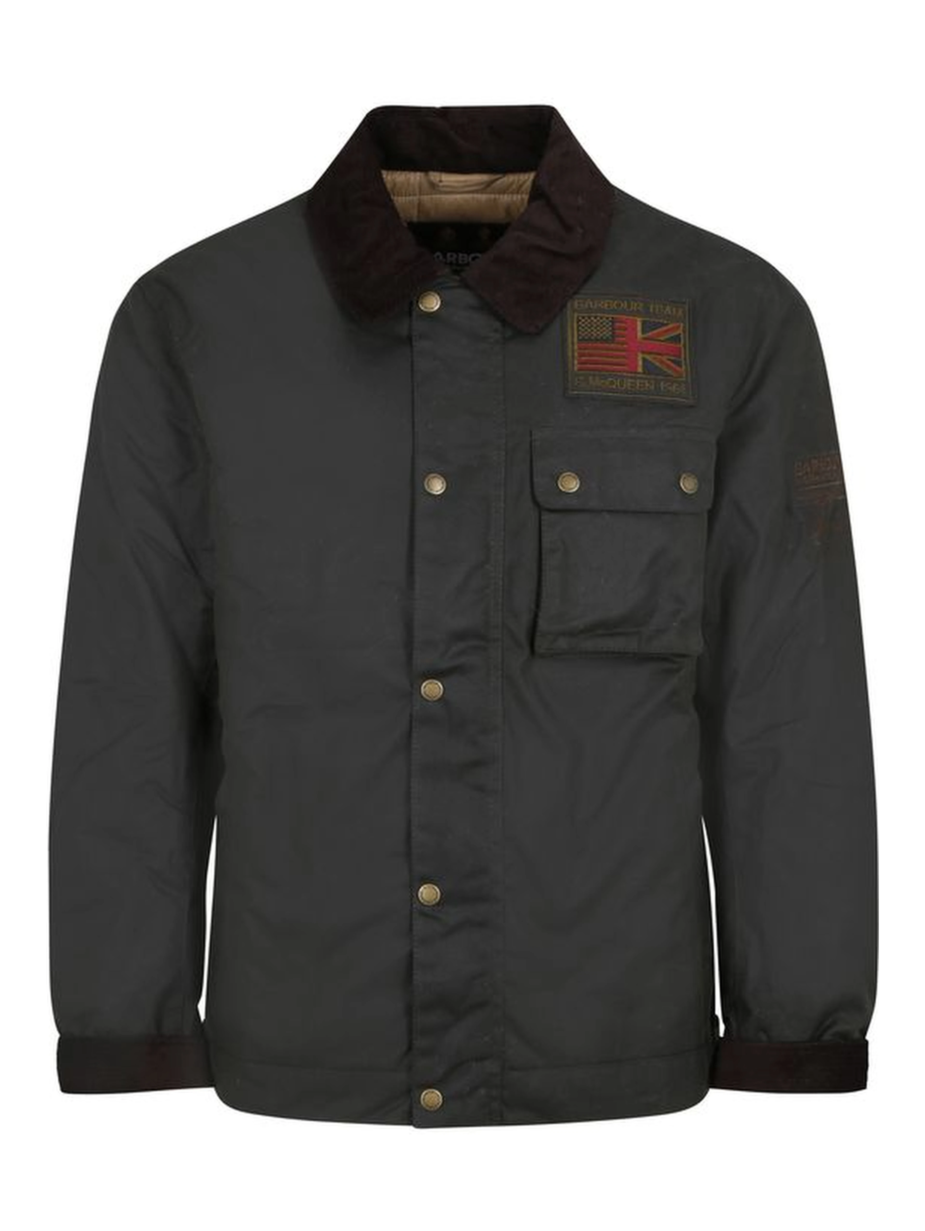 Bicolor Cotton Coat