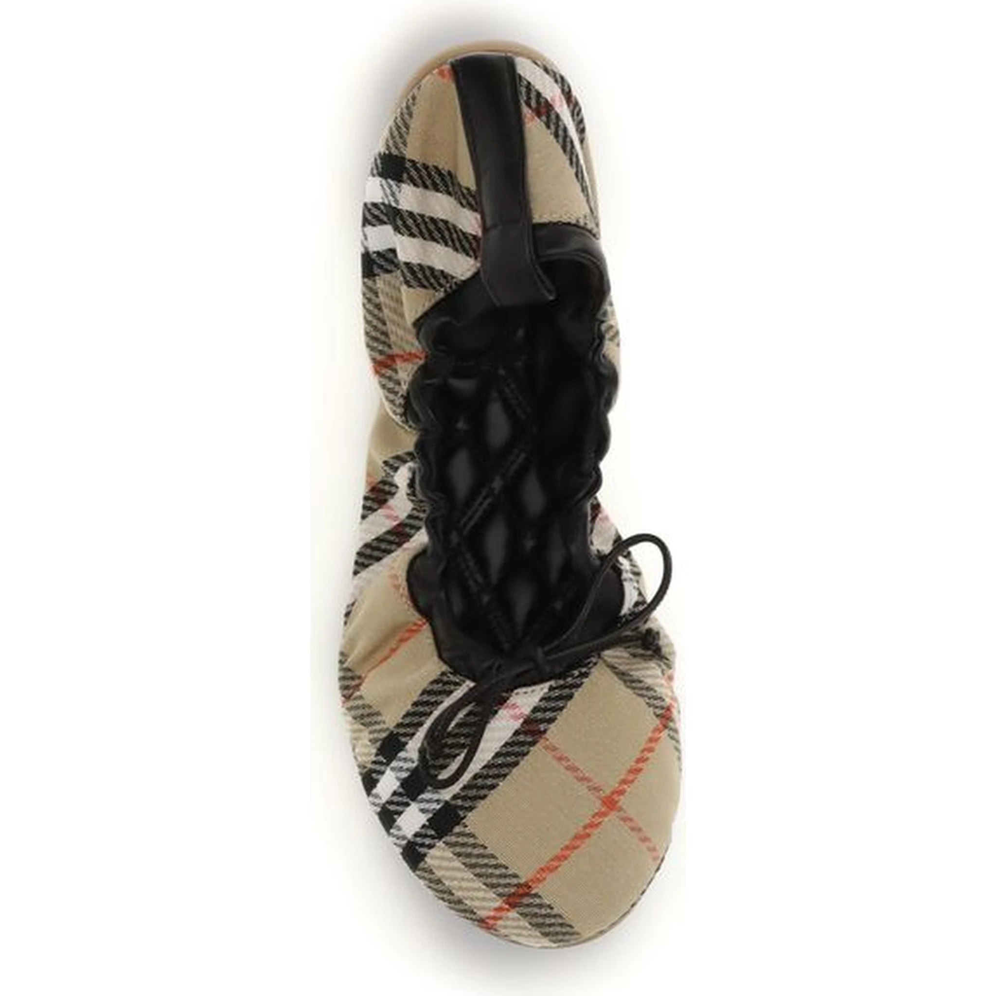 Multicolor Polyester Ballet Flats