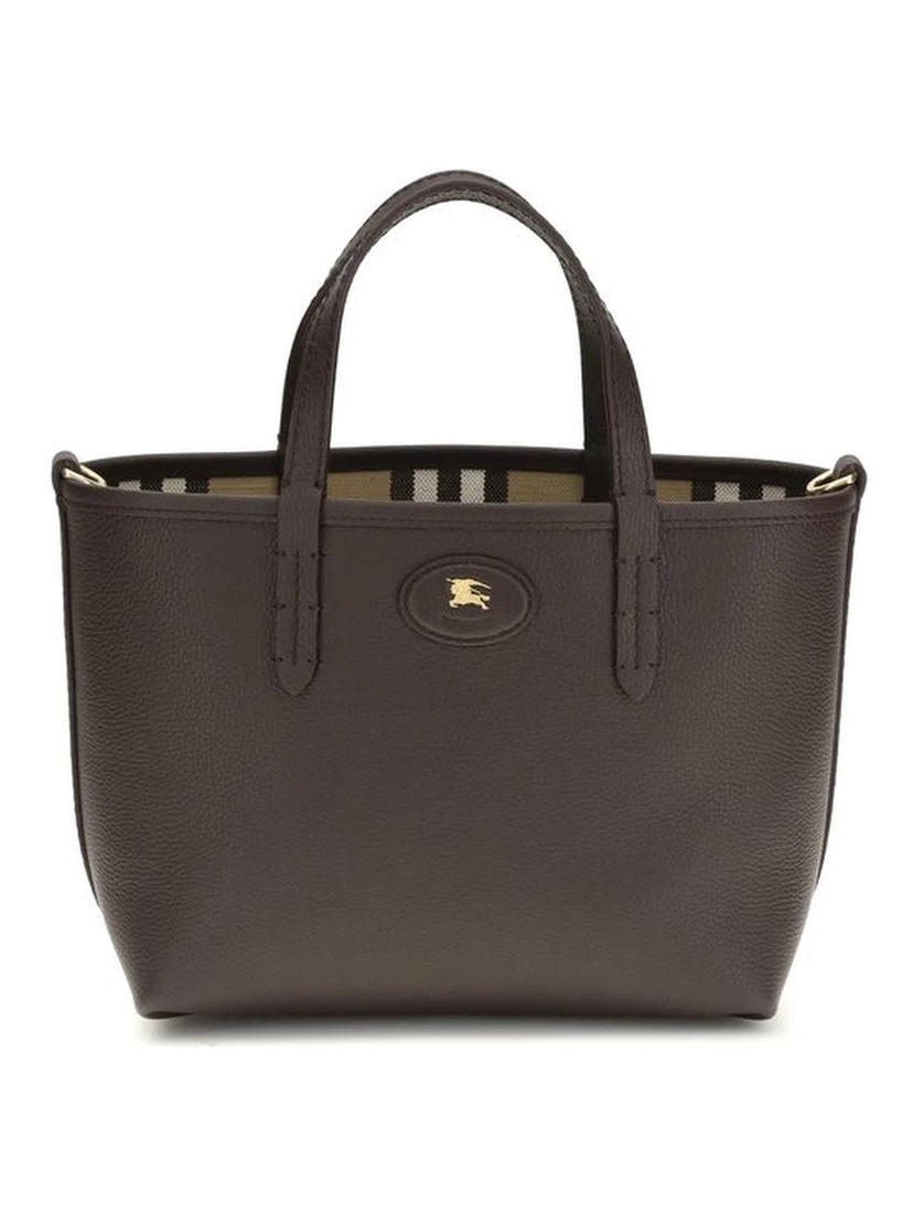 Beige Calf Leather Bos Taurus Shoulder Bag