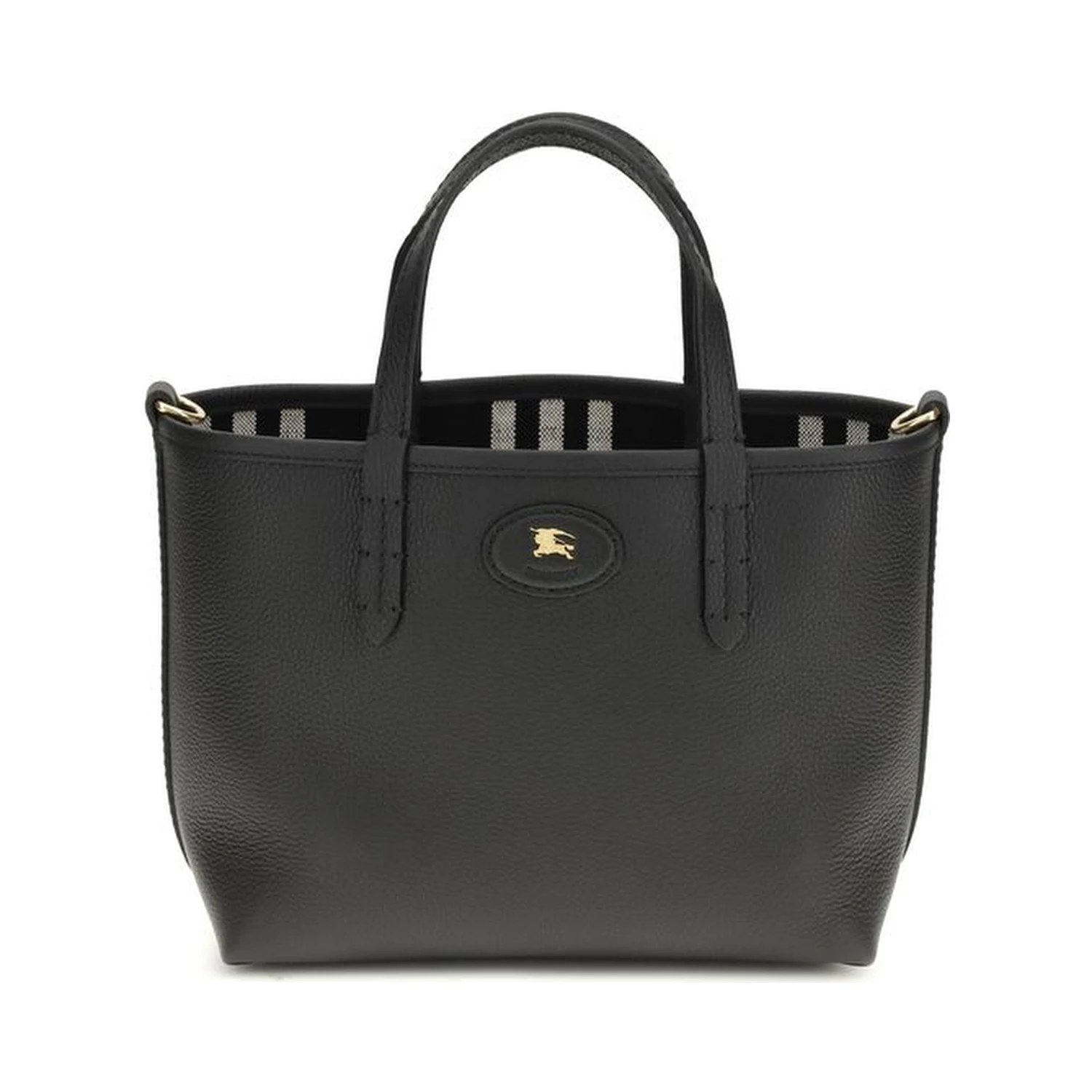 Black Calf Leather Bos Taurus Shoulder Bag