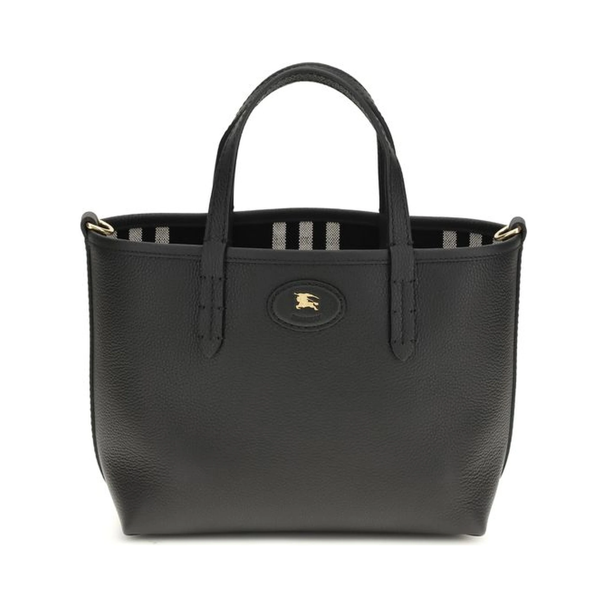 Black Calf Leather Bos Taurus Shoulder Bag