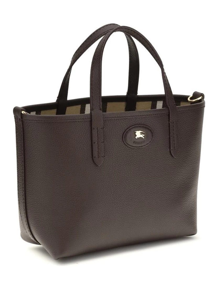 Beige Calf Leather Bos Taurus Shoulder Bag
