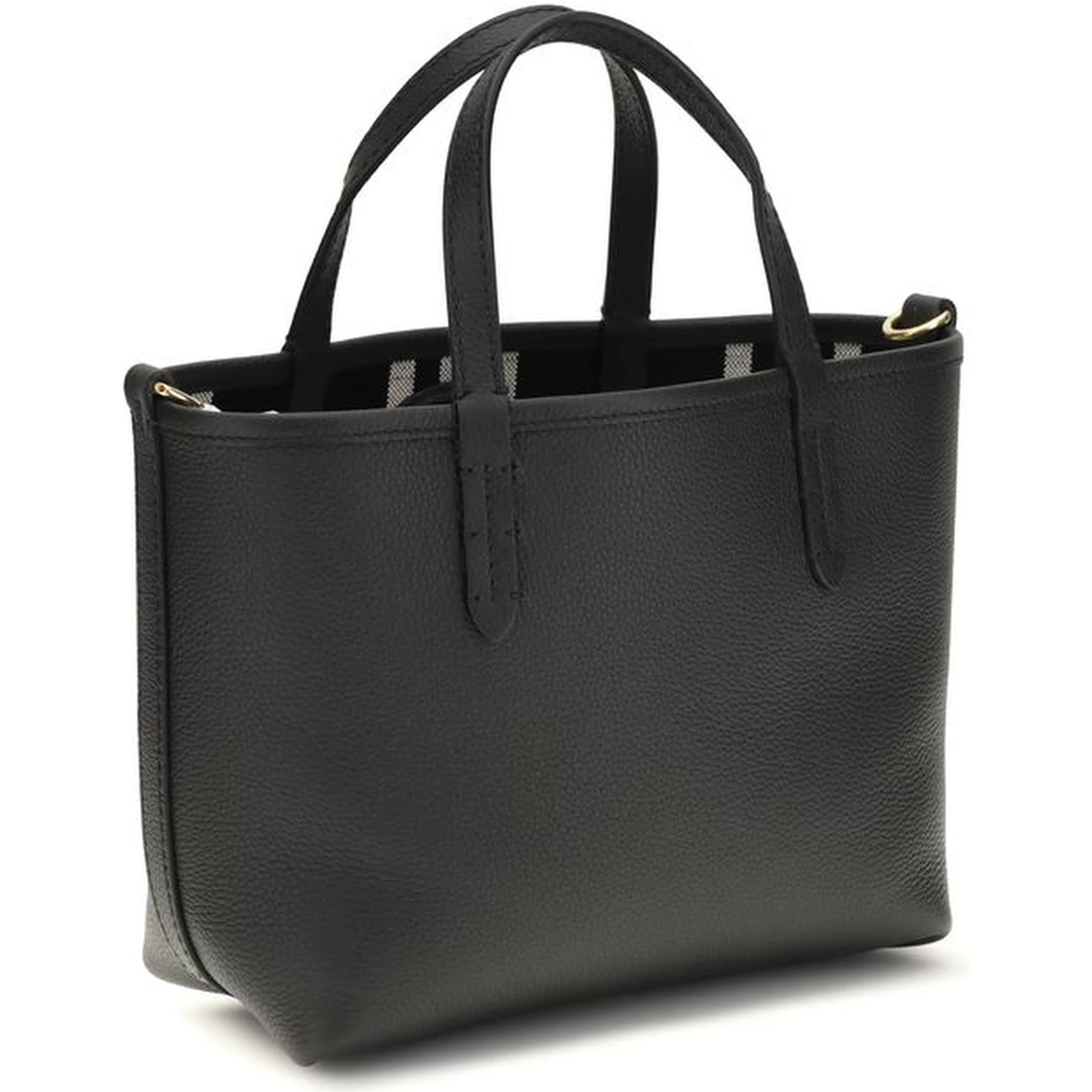 Black Calf Leather Bos Taurus Shoulder Bag