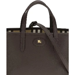 Beige Calf Leather Bos Taurus Shoulder Bag