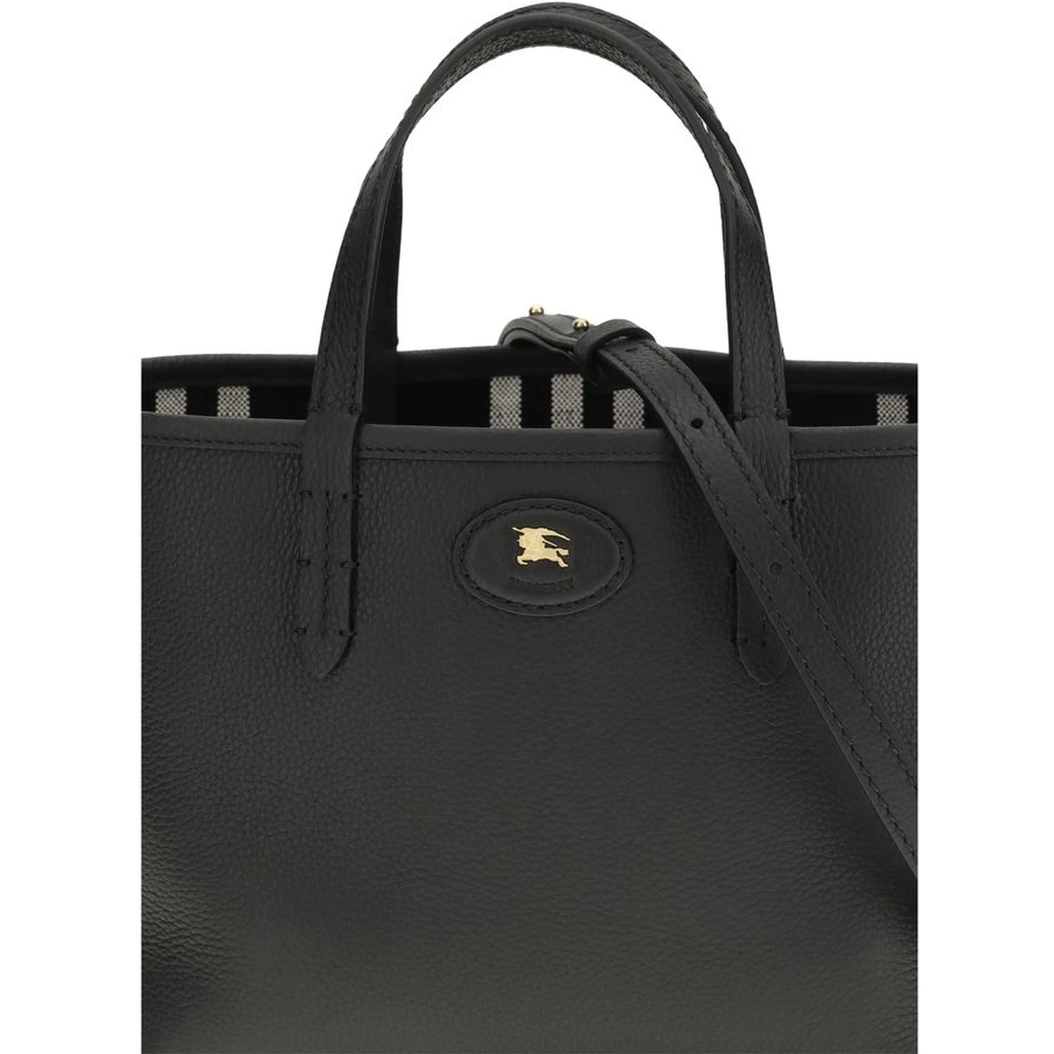 Black Calf Leather Bos Taurus Shoulder Bag