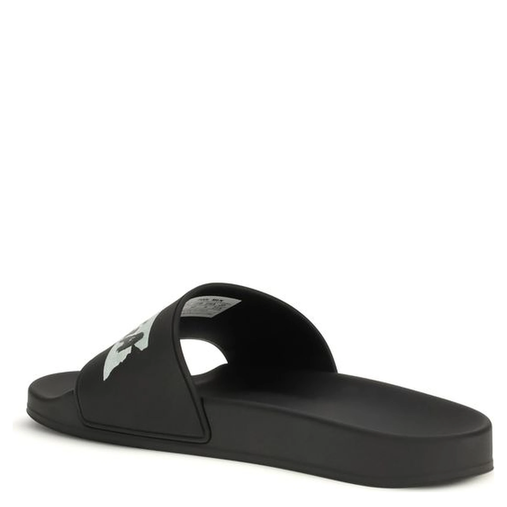 Black Rubber Sandals