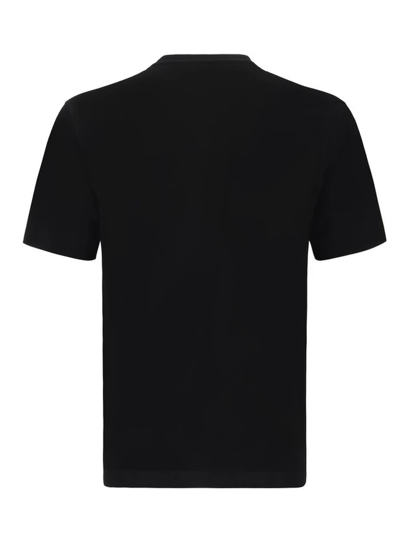 Black Cotton T-Shirt