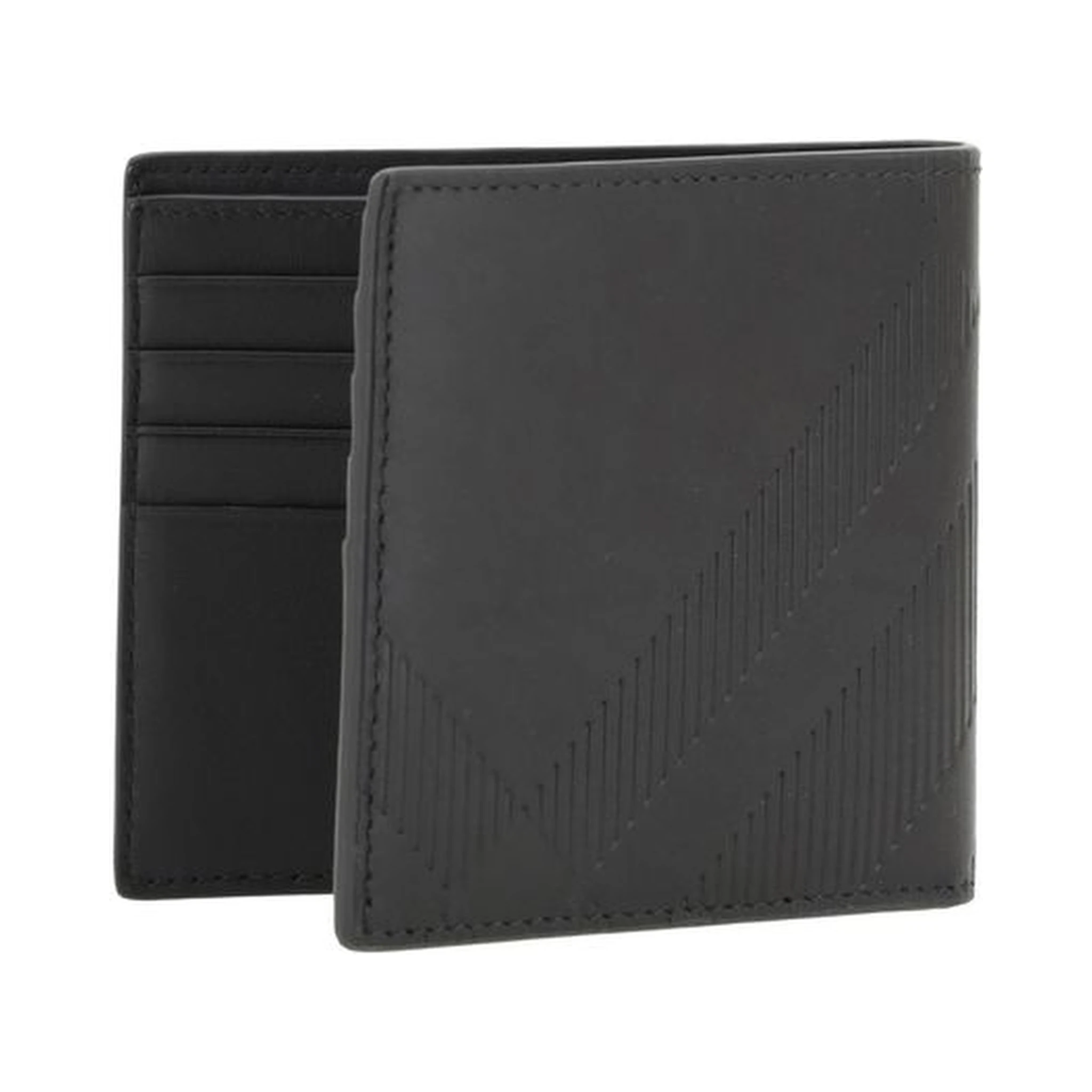 Black Calf Leather Bos Taurus Wallet