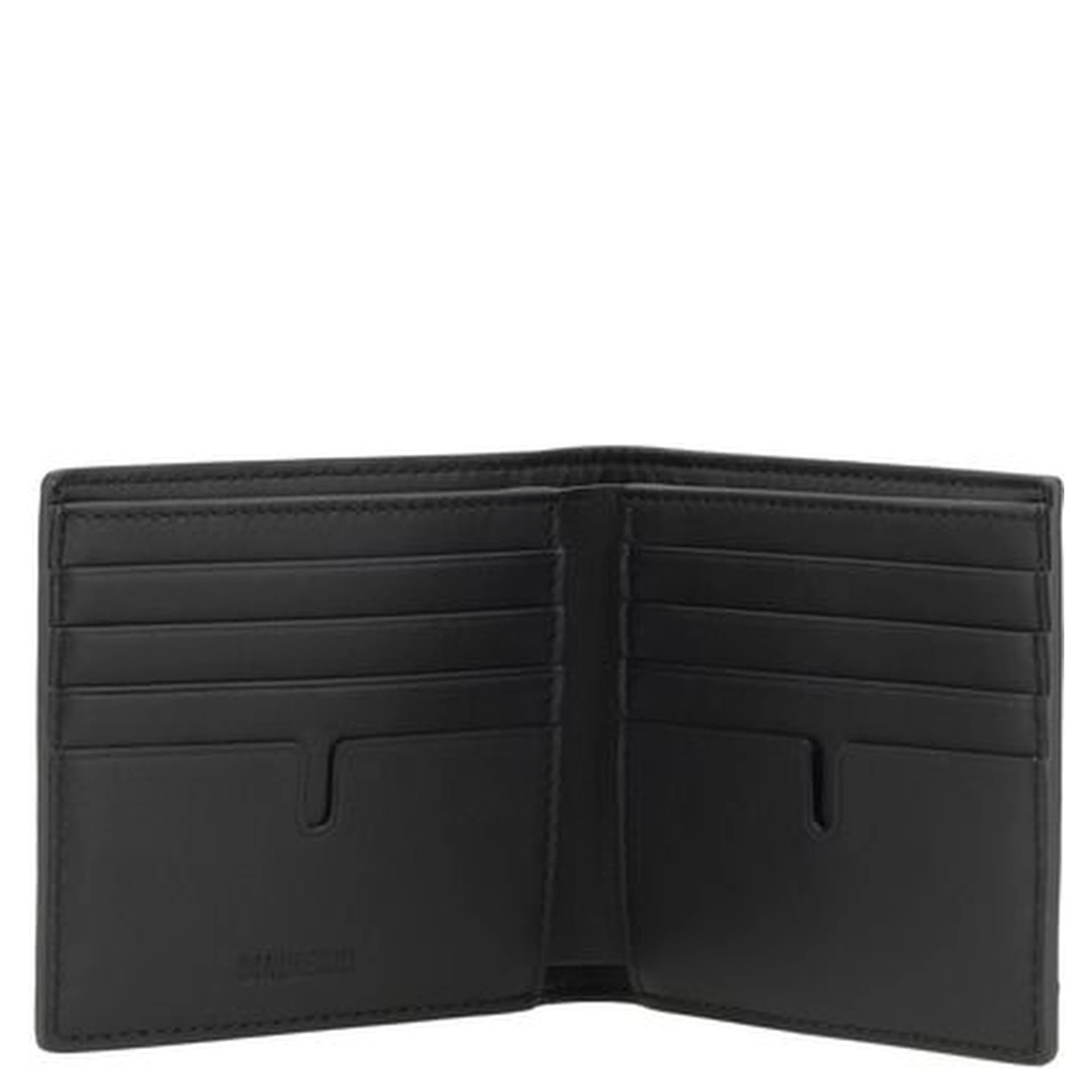 Black Calf Leather Bos Taurus Wallet
