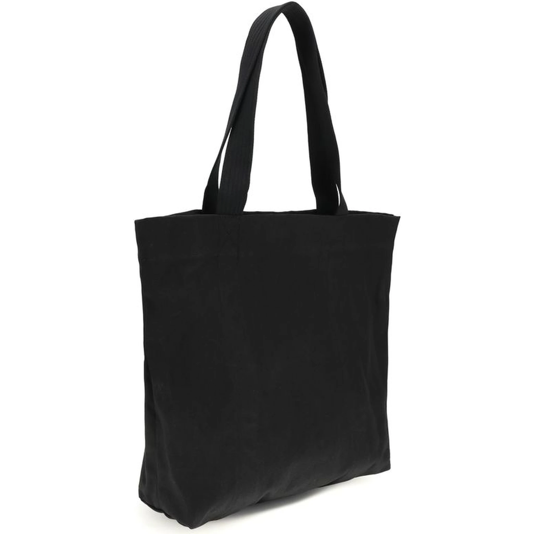 Black Cotton Shoulder Bag