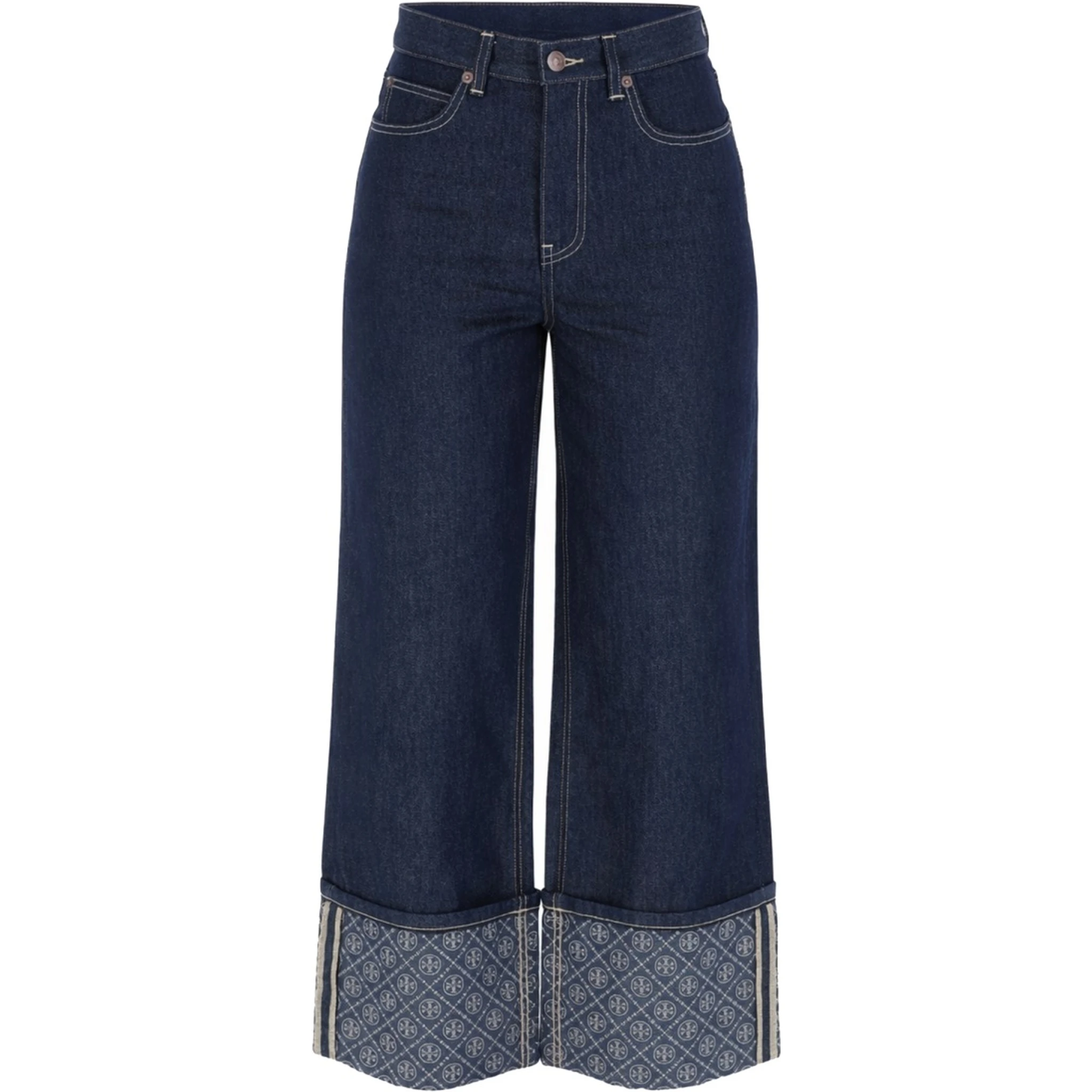 JEANS WITH LAPELS
