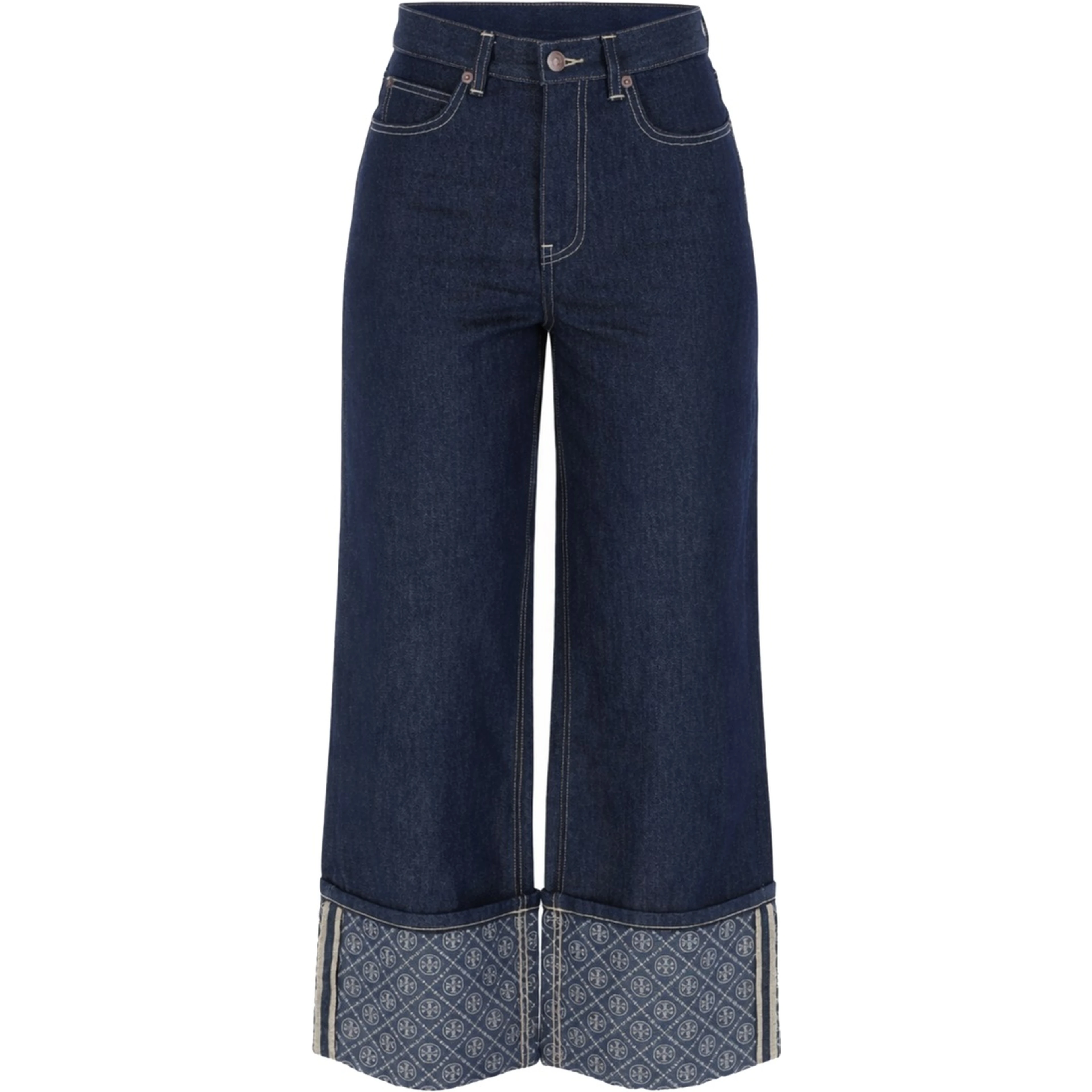 JEANS WITH LAPELS