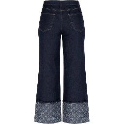 JEANS WITH LAPELS